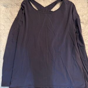 lululemon athletica purple Long Sleeve Top